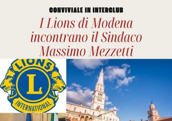 INTERCLUB COL SINDACO MASSIMO MEZZETTI